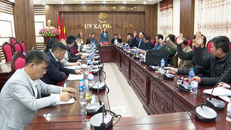 Xã Phú Xuyên tổ chức Hội nghị hiệp thương lần thứ hai lập danh sách sơ bộ người ứng cử đại biểu HĐND xã nhiệm kỳ 2026–2031- Ảnh 8.