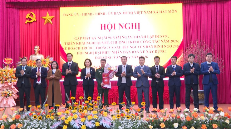 Hát Môn: Tổ chức hội nghị “4 trong 1 ” triển khai nhiệm vụ trong tâm năm 2026- Ảnh 7.