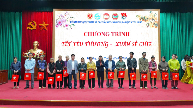 Yên Lãng tổ chức Tết yêu thương – Xuân sẻ chia Bính Ngọ 2026- Ảnh 6.