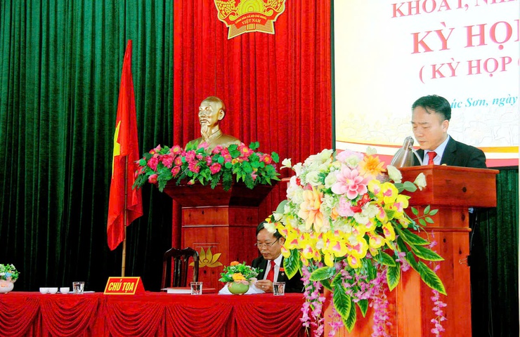 HĐND XÃ PHÚC SƠN TỔ CHỨC KỲ HỌP THỨ TƯ, KHÓA I, NHIỆM KỲ 2021–2026- Ảnh 3.