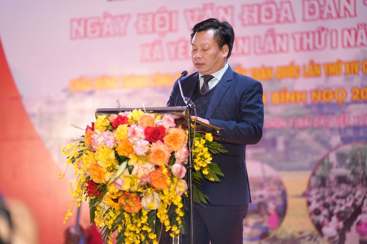 Ngày hội văn hóa dân tộc Mường xã Yên Xuân lần thứ I: Tôn vinh, bảo tồn, gìn giữ và phát triển những giá trị nét đẹp nền văn hoá tiên tiến, đậm đà bản sắc dân tộc Mường xã Yên Xuân
- Ảnh 3.