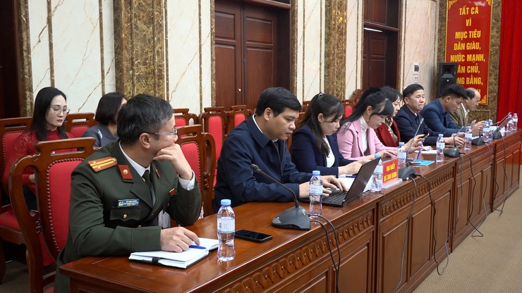 Đoàn công tác số 14 của Thành uỷ kiểm tra công tác bầu cử đại biểu Quốc hội khóa XIV và đại biểu HĐND các cấp nhiệm kỳ 2026-2031 đối với 4 xã Thanh Oai, Bình Minh, Tam Hưng, Dân Hòa- Ảnh 4.