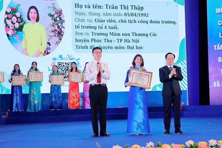 Cô giáo Trần Thị Thập – Nhà giáo tâm huyết, sáng tạo của Trường Mầm non Thượng Cốc- Ảnh 8.