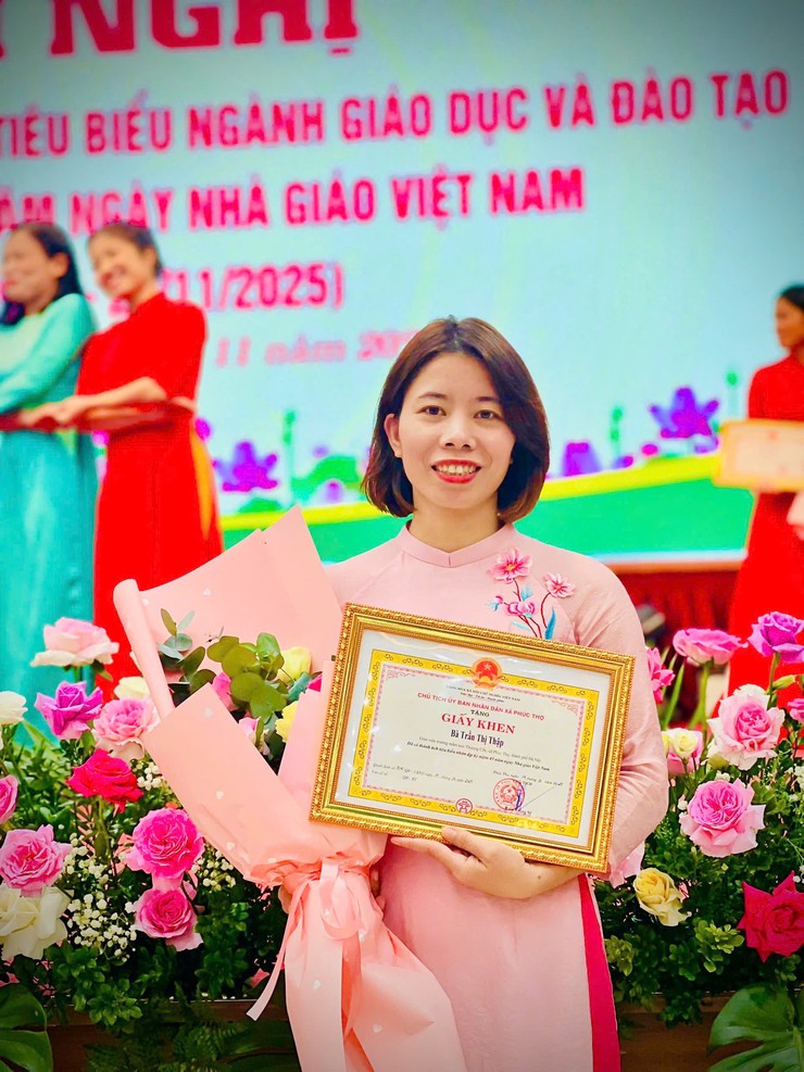 Cô giáo Trần Thị Thập – Nhà giáo tâm huyết, sáng tạo của Trường Mầm non Thượng Cốc- Ảnh 5.