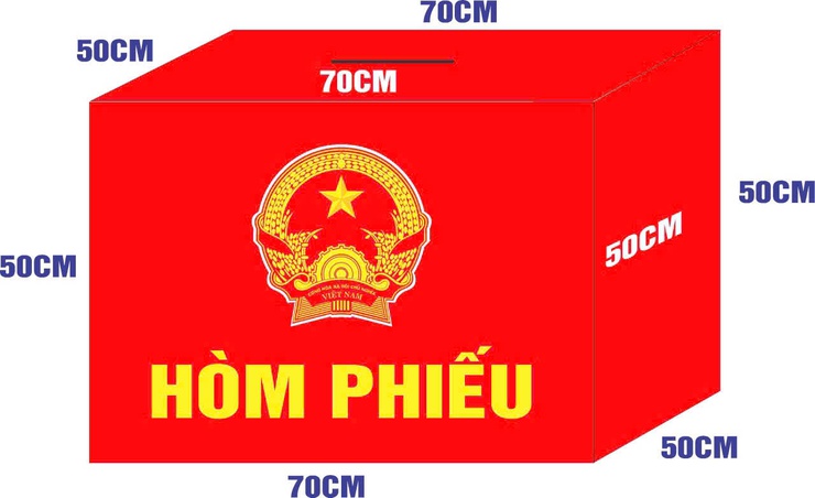 Hướng dẫn trang trí địa điểm bỏ phiếu bầu cử đại biểu Quốc hội khóa XVI và đại biểu HĐND các cấp nhiệm kỳ 2026- 2031.- Ảnh 9.