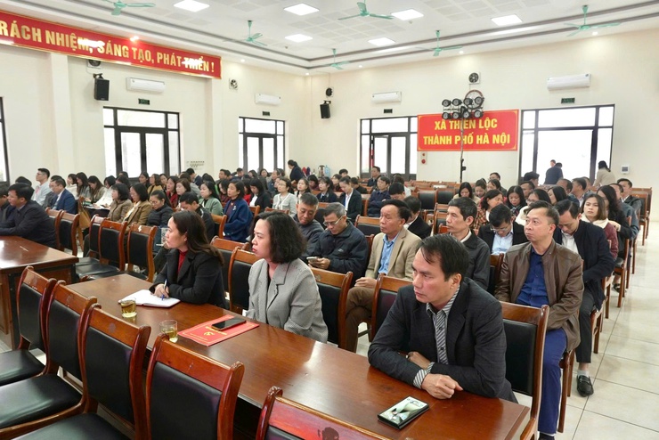 Xã Thiên Lộc tổ chức lớp bồi dưỡng chuyên đề Lịch sử Đảng năm 2026; Báo cáo kết quả Đại hội đại biểu toàn quốc lần thứ XIV Đảng cộng sản Việt Nam- Ảnh 6.