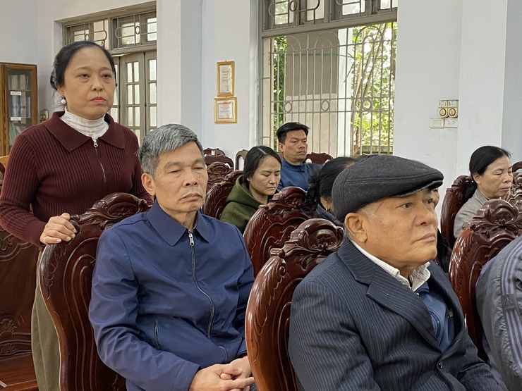 Phó Bí thư Đảng uỷ, Chủ tịch UBND xã Lê Văn Thu dự sinh hoạt thường kỳ chi bộ thôn Nghĩa Lộ, Đảng bộ xã Phúc Lộc- Ảnh 5.