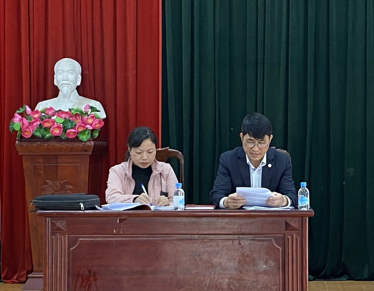 Phó Bí thư Đảng uỷ, Chủ tịch UBND xã Lê Văn Thu dự sinh hoạt thường kỳ chi bộ thôn Nghĩa Lộ, Đảng bộ xã Phúc Lộc- Ảnh 3.