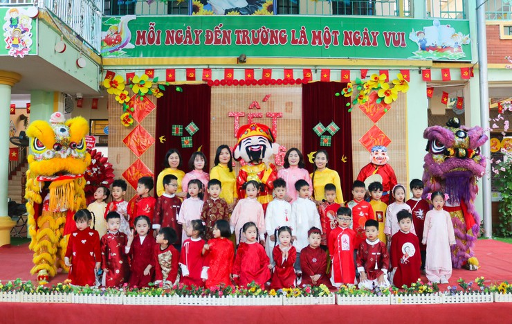 RỘN RÀNG "VUI HỘI MÙA XUÂN 2026" TẠI TRƯỜNG MẦM NON QUỐC OAI- Ảnh 17.