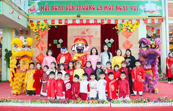 RỘN RÀNG "VUI HỘI MÙA XUÂN 2026" TẠI TRƯỜNG MẦM NON QUỐC OAI- Ảnh 19.