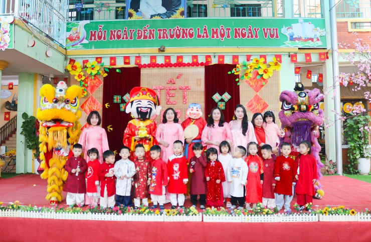 RỘN RÀNG "VUI HỘI MÙA XUÂN 2026" TẠI TRƯỜNG MẦM NON QUỐC OAI- Ảnh 20.