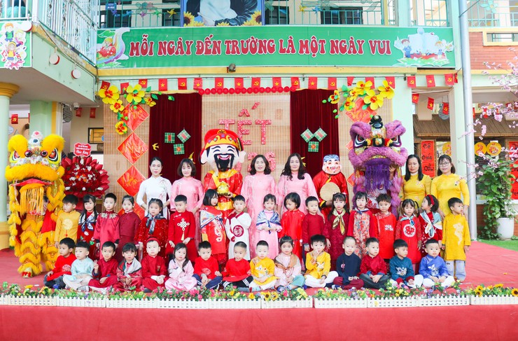 RỘN RÀNG "VUI HỘI MÙA XUÂN 2026" TẠI TRƯỜNG MẦM NON QUỐC OAI- Ảnh 21.