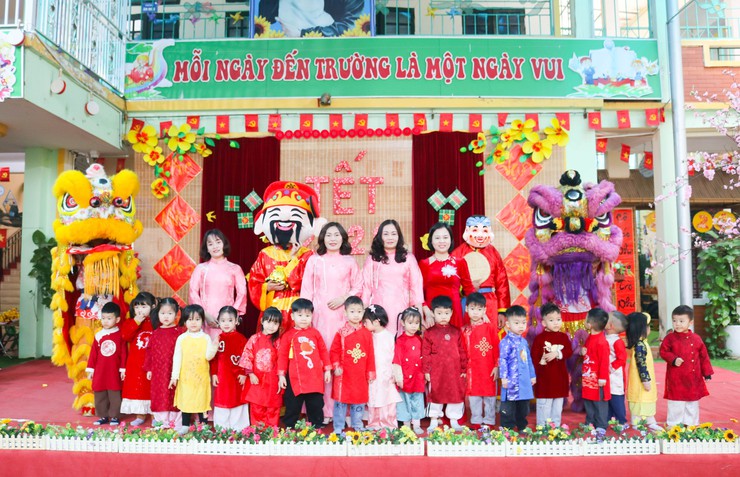 RỘN RÀNG "VUI HỘI MÙA XUÂN 2026" TẠI TRƯỜNG MẦM NON QUỐC OAI- Ảnh 22.