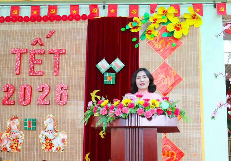 RỘN RÀNG "VUI HỘI MÙA XUÂN 2026" TẠI TRƯỜNG MẦM NON QUỐC OAI- Ảnh 4.