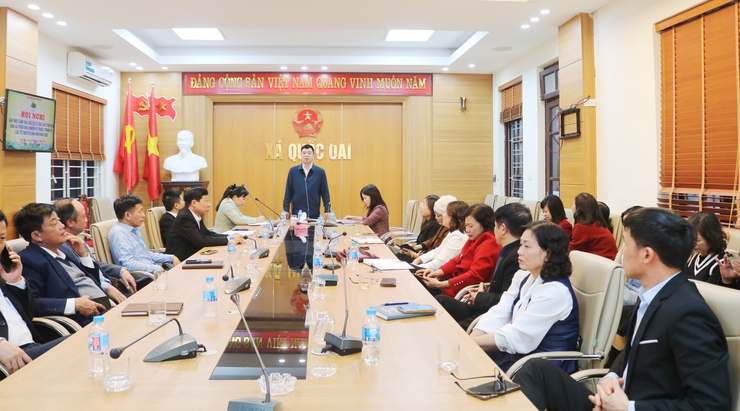 XÃ QUỐC OAI TRIỂN KHAI NHIỆM VỤ GIÁO DỤC TRƯỚC, TRONG VÀ SAU TẾT BÍNH NGỌ 2026- Ảnh 1.