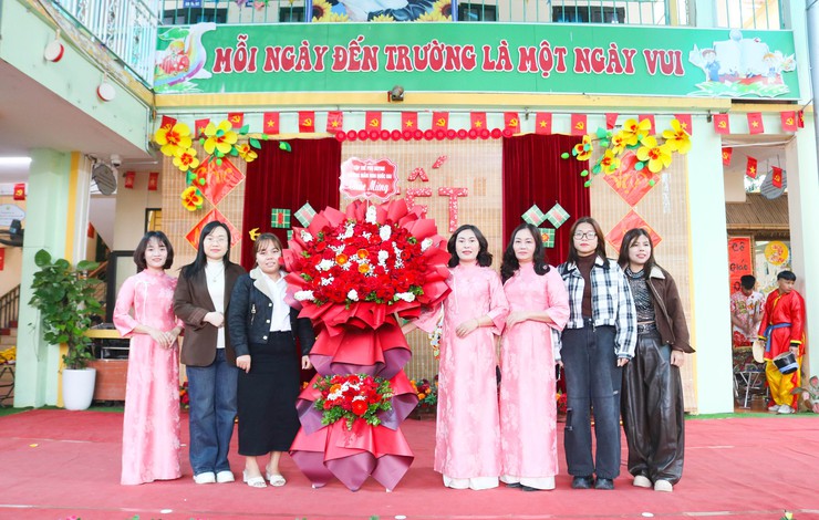 RỘN RÀNG "VUI HỘI MÙA XUÂN 2026" TẠI TRƯỜNG MẦM NON QUỐC OAI- Ảnh 5.