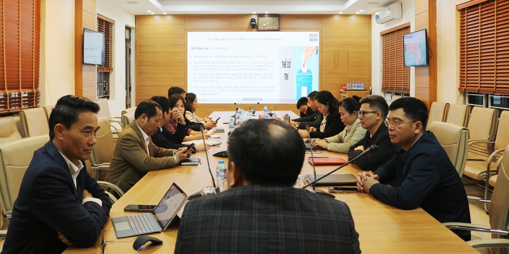 Tập huấn toàn quốc nghiệp vụ bầu cử đại biểu Quốc hội khóa XVI và HĐND các cấp nhiệm kỳ 2026–2031- Ảnh 2.