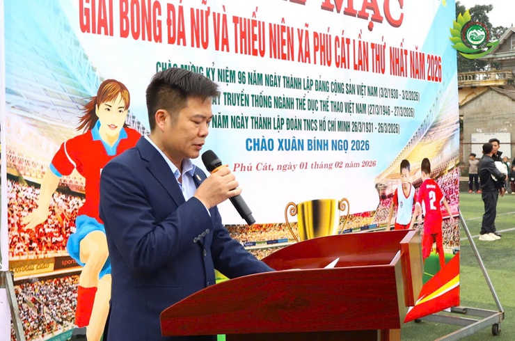 KHAI MẠC GIẢI BÓNG ĐÁ NỮ VÀ BÓNG ĐÁ NAM THIẾU NIÊN NĂM 2026- Ảnh 2.