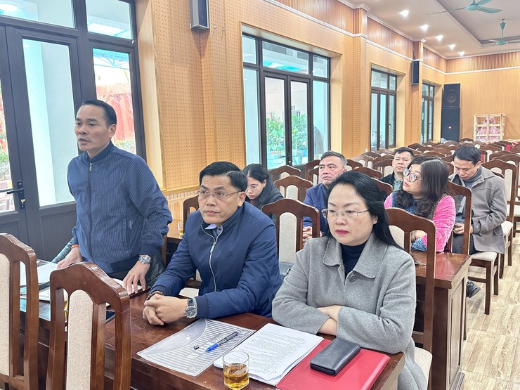 TRIỂN KHAI CÁC PHƯƠNG ÁN THỰC HIỆN CÔNG TÁC CƯỠNG CHẾ GIẢI PHÓNG MẶT BẰNG DỰ ÁN ĐƯỜNG GIAO THÔNG LÀNG NGHỀ XÃ HỮU HOÀ, HUYỆN THANH TRÌ (cũ)- Ảnh 2.