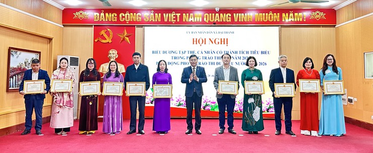 XÃ ĐẠI THANH BIỂU DƯƠNG 30 TẬP THỂ, 59 CÁ NHÂN, 19 GIA ĐÌNH CÓ THÀNH TÍCH TIÊU BIỂU TRONG PHONG TRÀO THI ĐUA NĂM 2025- Ảnh 3.