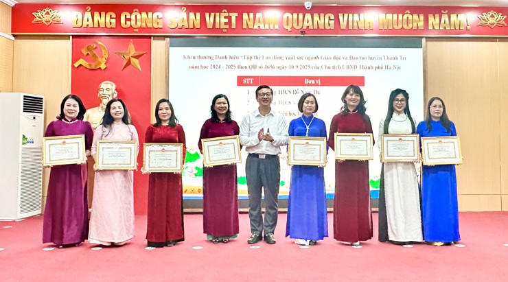 NGÀNH GIÁO DỤC XÃ ĐẠI THANH SƠ KẾT HỌC KỲ I NĂM HỌC 2025-2026- Ảnh 6.