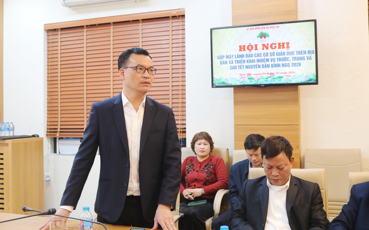 XÃ QUỐC OAI TRIỂN KHAI NHIỆM VỤ GIÁO DỤC TRƯỚC, TRONG VÀ SAU TẾT BÍNH NGỌ 2026- Ảnh 4.