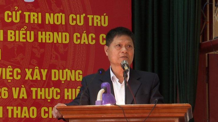 Thôn Thao Chính tổ chức Hội nghị Đại biểu Nhân dân bàn về xây dựng đời sống văn hóa- Ảnh 3.