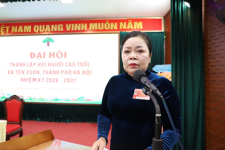 Đại hội thành lập Hội Người cao tuổi xã Yên Xuân nhiệm kỳ 2026-2031- Ảnh 3.