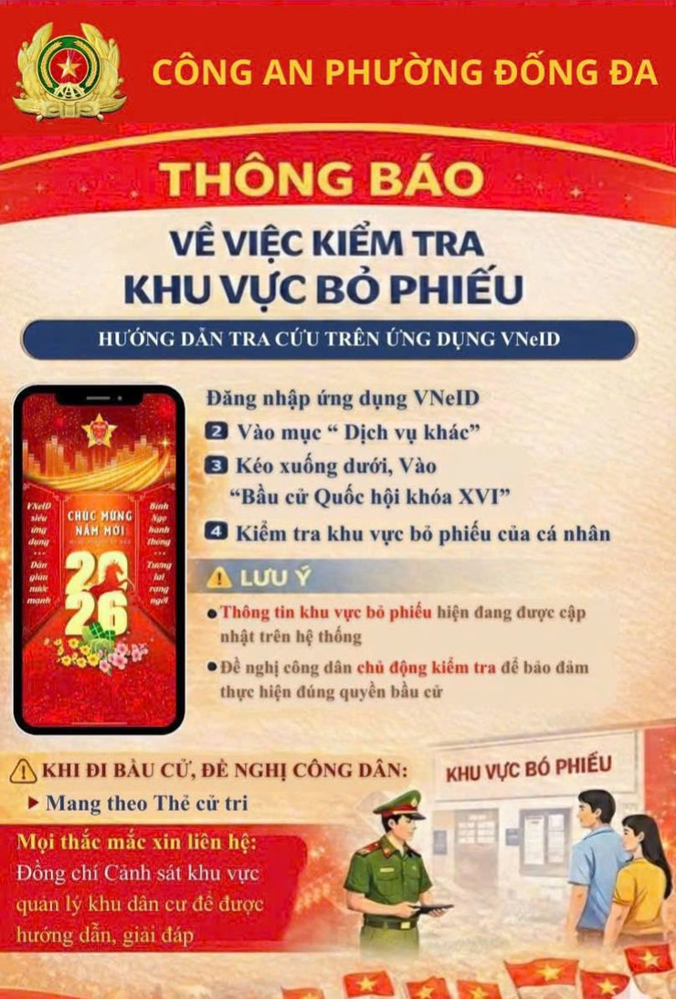 Hướng dẫn kiểm tra địa điểm khu vực bỏ phiếu bầu cử Quốc hội và Hội đồng nhân dân các cấp của từng công dân qua VNeiD- Ảnh 5.
