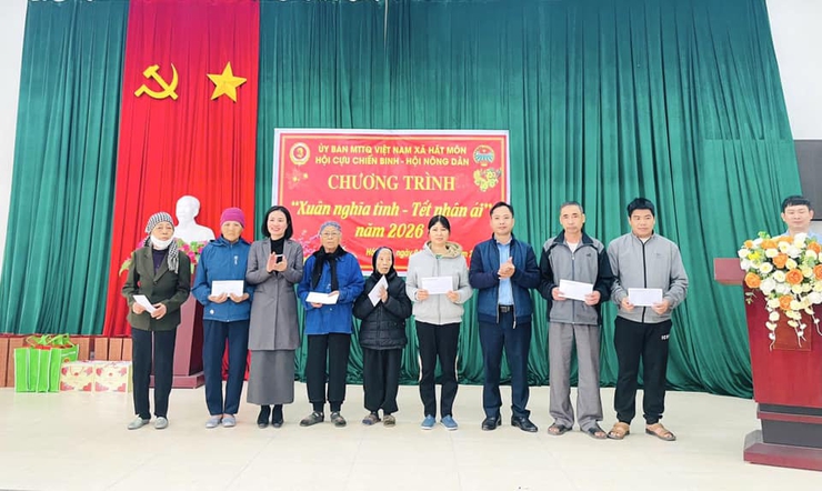 Hát Môn: Chương trình: “Xuân nghĩa tình – Tết nhân ái” năm 2026.- Ảnh 4.