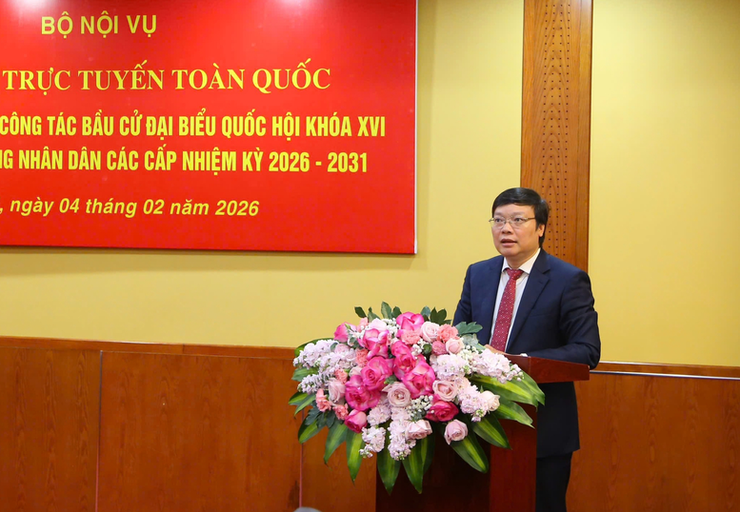 ĐIỂM CẦU XÃ ỨNG HOÀ DỰ HỘI NGHỊ TRỰC TUYẾN TẬP HUẤN NGHIỆP VỤ CÔNG TÁC BẦU CỬ.- Ảnh 1.