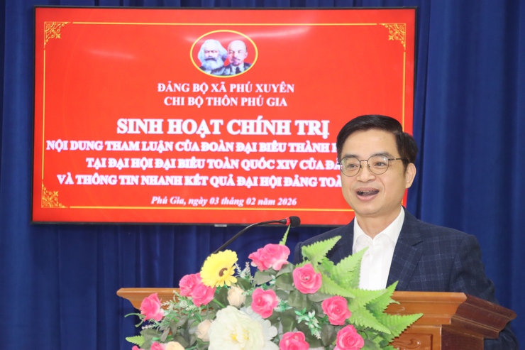 Chi bộ thôn Phú Gia tổ chức sinh hoạt chính trị- Ảnh 4.