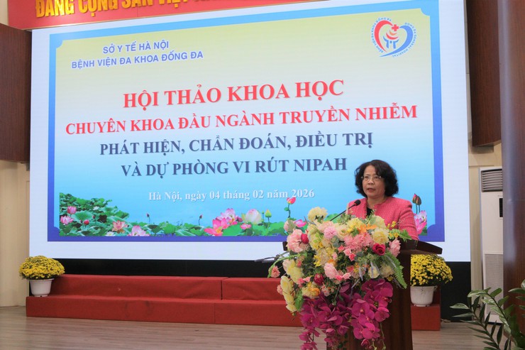 Cập nhật kiến thức và nâng cao năng lực chẩn đoán, điều trị bệnh do vi rút Nipah cho cán bộ y tế- Ảnh 1.