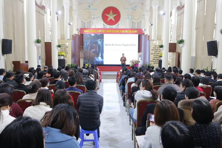 Cập nhật kiến thức và nâng cao năng lực chẩn đoán, điều trị bệnh do vi rút Nipah cho cán bộ y tế- Ảnh 2.