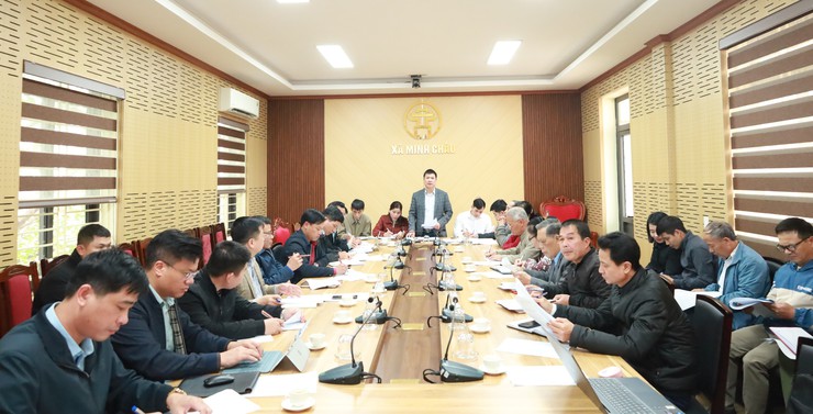 Minh Châu hiệp thương lần Hai, thống nhất 35 người ứng cử đại biểu HĐND xã nhiệm kỳ 2026-2031- Ảnh 1.