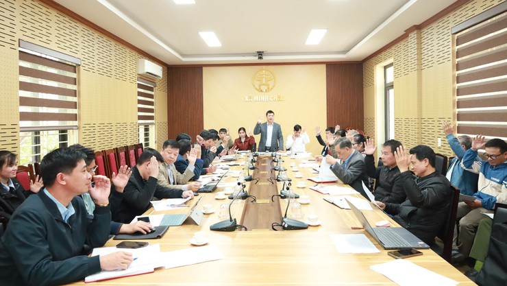 Minh Châu hiệp thương lần Hai, thống nhất 35 người ứng cử đại biểu HĐND xã nhiệm kỳ 2026-2031- Ảnh 2.