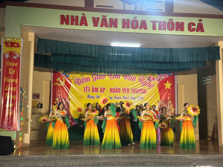 ĐÊM GIAO LƯU VĂN NGHỆ "TẾT ẤM ÁP – XUÂN YÊU THƯƠNG"- Ảnh 1.