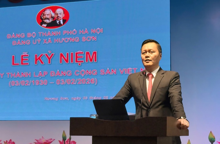 HƯƠNG SƠN: TRANG TRỌNG KỶ NIỆM 96 NĂM NGÀY THÀNH LẬP ĐẢNG CỘNG SẢN VIỆT NAM (03/02/1930 – 03/02/2026)- Ảnh 6.