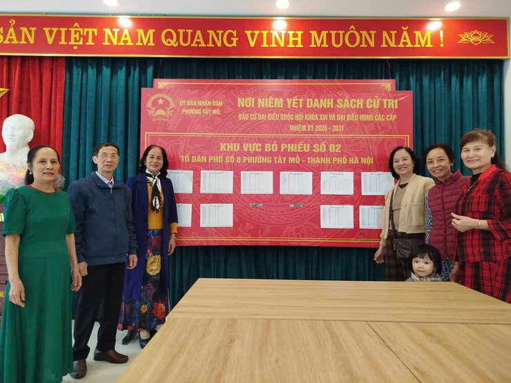 Thông báo về việc niêm yết danh sách cử tri bầu cử đại biểu Quốc hội khóa XVI và đại biểu Hội đồng nhân dân các cấp nhiệm kỳ 2026 - 2031- Ảnh 1.