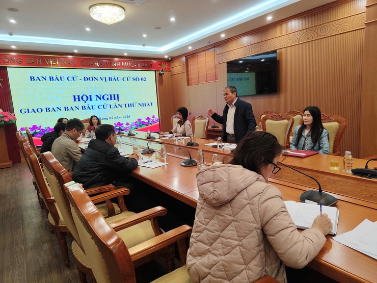 Ban bầu cử đại biểu HĐND xã Thanh Trì – đơn vị bầu cử số 02 tổ chức họp giao ban- Ảnh 2.