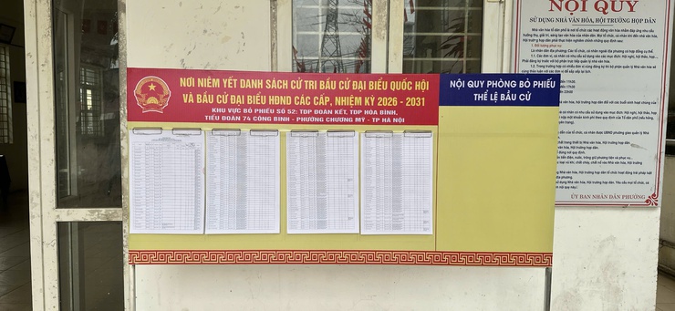 Ý nghĩa và trách nhiệm của cử tri trong việc niêm yết danh sách cử tri- Ảnh 1.