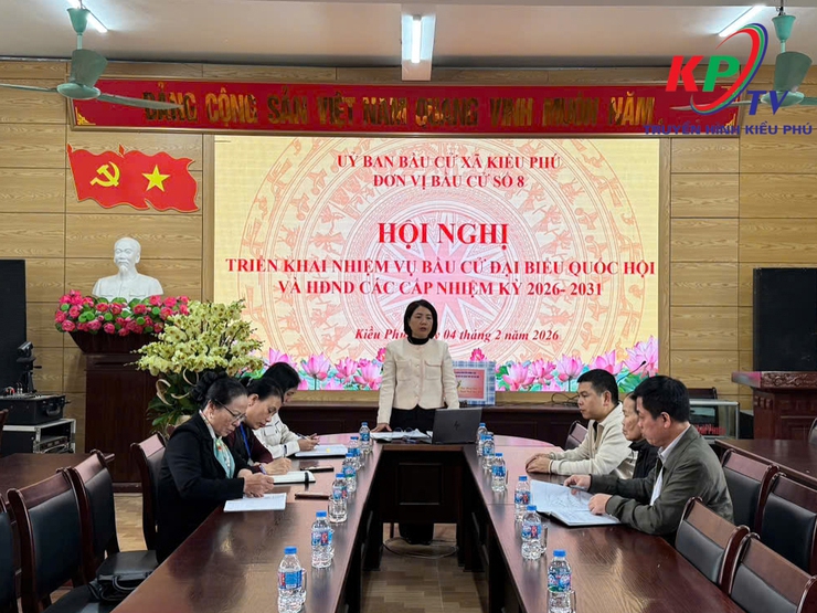 Ủy ban Bầu cử xã Kiều Phú, Đơn vị bầu cử số 8 triển khai công tác bầu cử đại biểu Quốc hội và Hội đồng nhân dân các cấp nhiệm kỳ 2021–2026- Ảnh 1.