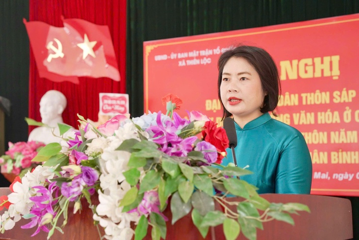 Thôn Sáp Mai, xã Thiên Lộc tổ chức hội nghị đại biểu nhân dân bàn việc xây dựng đời sống văn hóa ở cơ sở năm 2026; tổng kết công tác Thôn năm 2025- Ảnh 9.