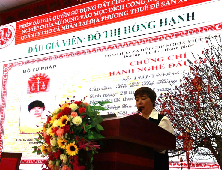 UBND xã Ứng Thiên tổ chức đấu giá quyền sử dụng đất nông nghiệp công ích- Ảnh 2.