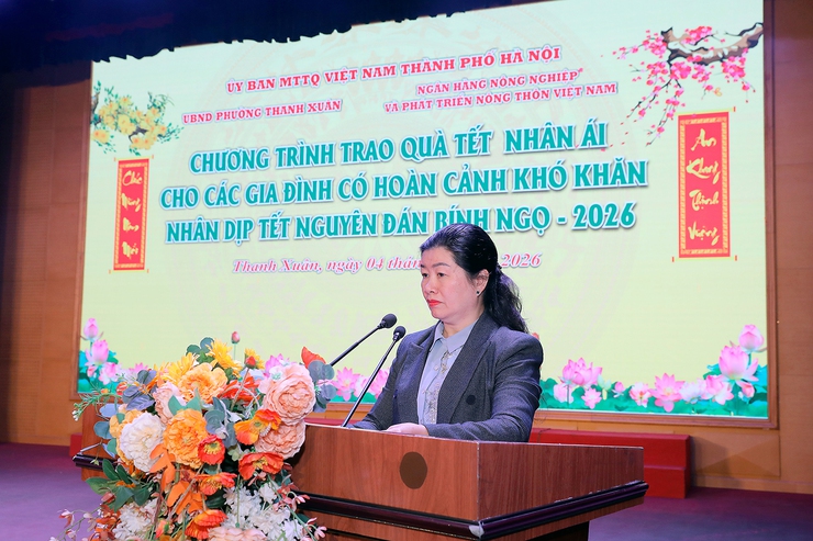 Xuân ấm áp đến với những hoàn cảnh khó khăn ở phường Thanh Xuân- Ảnh 2.