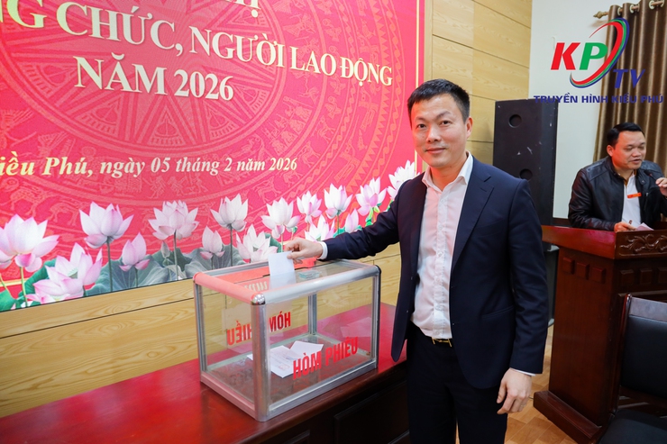 Cơ quan Đảng xã Kiều Phú tổ chức Hội nghị cán bộ, công chức, viên chức, người lao động năm 2026- Ảnh 9.