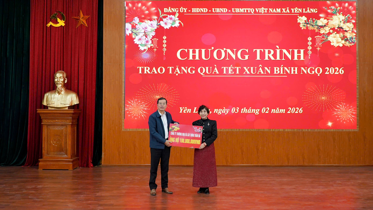 YÊN LÃNG: LAN TỎA HƠI ẤM “ TẾT YÊU THƯƠNG” TỪ SỰ CHUNG TAY CỦA CỘNG ĐỒNG DOANH NGHIỆP- Ảnh 2.