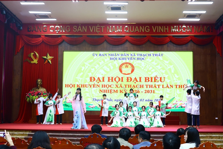
Thạch Thất tổ chức thành công Đại hội đại biểu hội Khuyến học nhiệm kỳ 2026 - 2031- Ảnh 11.