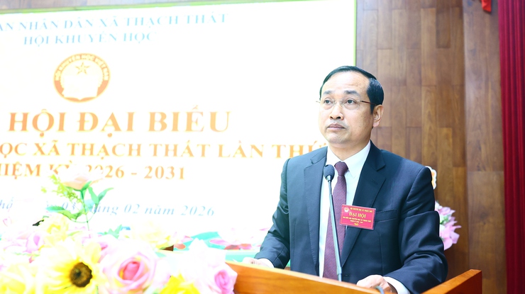 
Thạch Thất tổ chức thành công Đại hội đại biểu hội Khuyến học nhiệm kỳ 2026 - 2031- Ảnh 3.