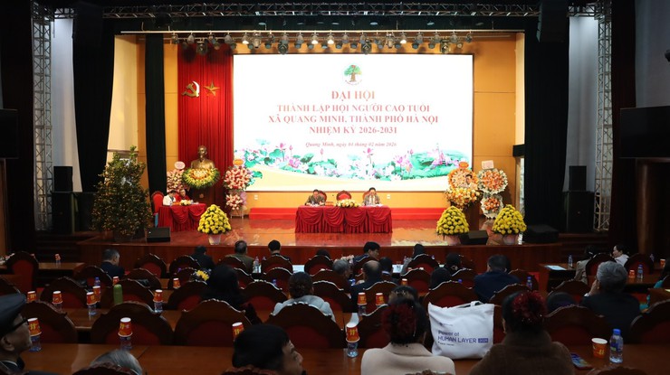  Đại hội thành lập Hội Người cao tuổi xã Quang Minh thành công tốt đẹp- Ảnh 1.